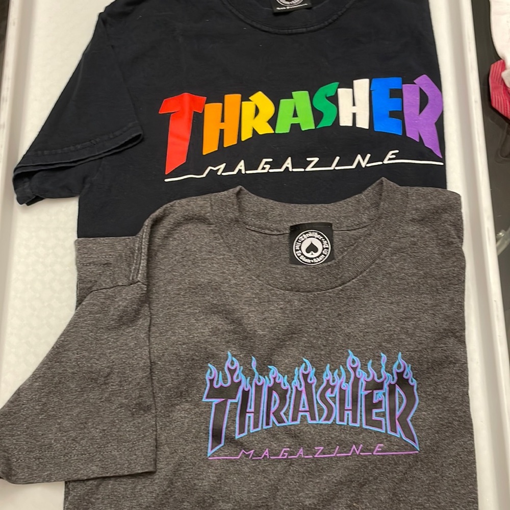 Set of 2 Thrasher Magazine tShirts